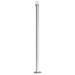 MOBINOX-Stehender Aschenbecher für reduzierte Räume 60x60x1064 mm.