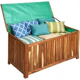 Relaxdays Gartenbox 90 x 60 x 50 cm Braun/Bronze
