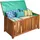 Relaxdays Gartenbox 90 x 60 x 50 cm Braun/Bronze