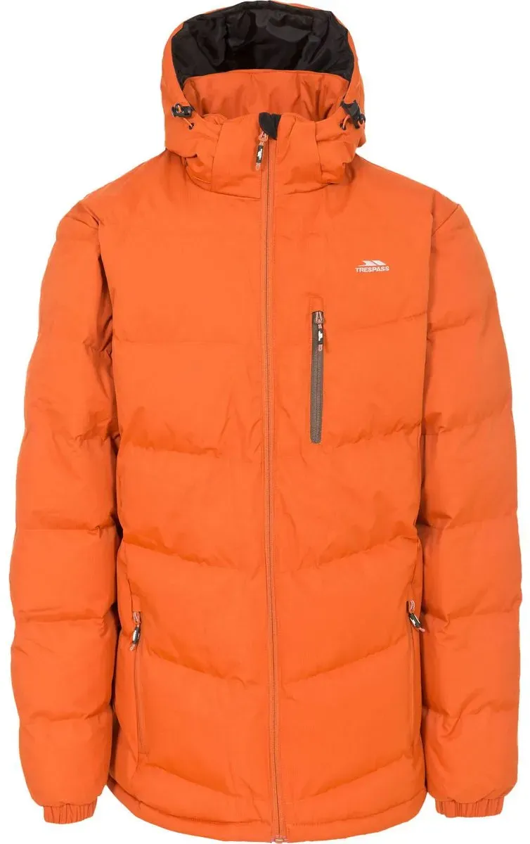 Trespass Blustery - Male Padded Jacket burnt orange (BRT) S