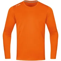 Jako Longsleeve Run 2.0 neonorange 128