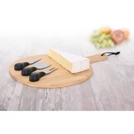 Excellent Houseware Käse-Servierbrett braun | Gr.: onesize