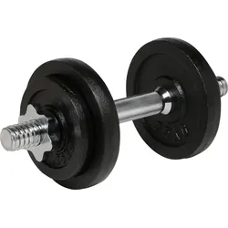 Kurzhantel Dumbell 10 kg SCHWARZ|SCHWARZ|SCHWARZ NO SIZE