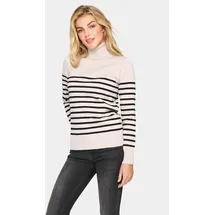 St Tropez Rollkragenpullover Beige S