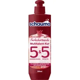 SCHAUMA 5&5 Farbschützende Multitalent-Kur (300 ml), Haarmaske repariert das Haar intensiv, Haarkur für Farbschutz & Splissversiegelung, für coloriertes, getöntes oder gesträhntes Haar