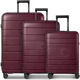 Redolz Essentials 11 Koffer-Set 3-tlg. rot/burgundy