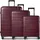 Redolz Essentials 11 Koffer-Set 3-tlg. rot/burgundy