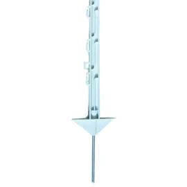 ELECTRA Kunststoffpfahl 75 cm Weiß
