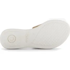 Gabor comfort Gabor Glamour Pantolette silberfarben 38 EU - Beige - 38
