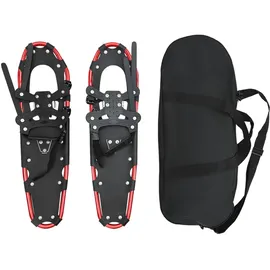 vidaXL Schneeschuhe Rot/Schwarz 30