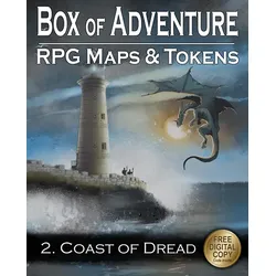Battle Maps & Token-Set: Coastal Dread