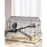 Vevor Hamsterkäfig, Mäusekäfig, Rattenkäfig Nagerstall Gehege 75x44x61cm,