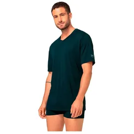 super.natural Sierra140 V Neck Blueberry L