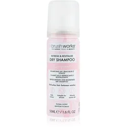 Brushworks Refresh & Revitalise Trockenshampoo mit leichtem Blumenduft 50 ml