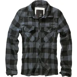 Brandit Check Oberhemd schwarz, 6XL