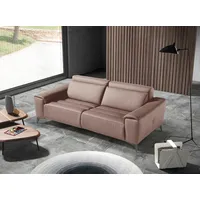 Egoitaliano "Suzette, Designsofa mit elektrischen Komfortfunktionen, edel & bequem", inkl. 2 elektronischer Relaxfunktionen, Rücken- und Fußteilfunktion grün
