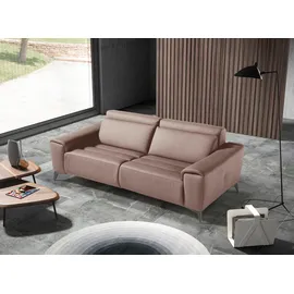 Egoitaliano "Suzette, Designsofa mit elektrischen Komfortfunktionen, edel & bequem", inkl. 2 elektronischer Relaxfunktionen, Rücken- und Fußteilfunktion grün