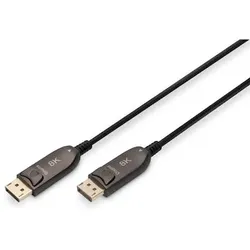 DIGITUS DisplayPort AOC Hybrid-Glasfaser Anschlusskabel M/M, 20m