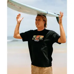 RipCurl Search Grid Tee black (90) L