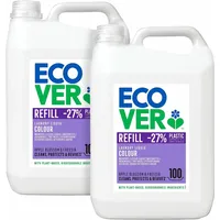 Ecover Waschmittel Color 2 x 5 L - 200 Wäschen - Farbschutz