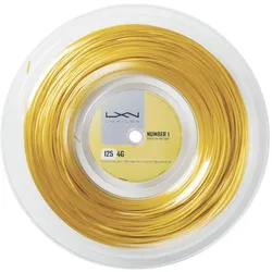 Luxilon Tennissaite 4G (Haltbarkeit+Power) gelb 200m Rolle