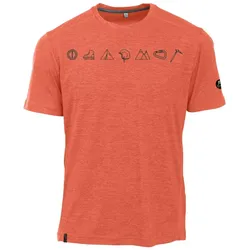 MAUL Sport Grinberg Fresh - 1/2 T-shirt mit Print orange (44) 46