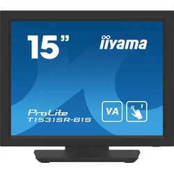 iiyama Dis Public 15 IIyama T1531SR-B1S TOUCH (1024 x 768 Pixel, 15"), Monitor, Schwarz