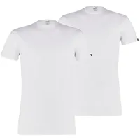Puma T-Shirt 2er Pack Basic Crew Weiß L