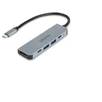 Dicota USB-C 5-in-1 Video Hub 4K PD 100W