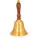 Nklaus Handglocke aus Messing mit Holzgriff 18x8,5cm Tischglocke Nautische Dekoration 11584