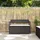 vidaXL Gartenbank 54 x 74 x 54 cm Schwarz