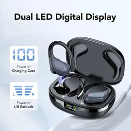 cascho Bluetooth Kopfhörer Sport Schwarz