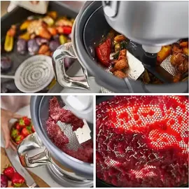 Kenwood Sieb- und Passieraufsatz KAT20.000GY grau