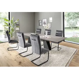 MCA Furniture Molinara 200 x 76 x 100 cm hellgrau