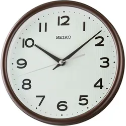 Tischuhr SEIKO, braun, Tischuhren, Quarzuhr, Wohnzimmer, Esszimmer, Büro, Arbeitszimmer