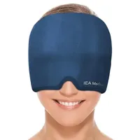 IEA Medical Migräne Maske, Kühlmaske Migräne, Schlafmaske kühlend, Migräne Mütze, Kopfschmerzen Mask, Migraine Relief Cap, Headache Relief Cap