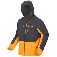 Regatta Highton Str Iii Jacke - Ash / Orange Pepper - 3XL