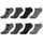 s.Oliver Sneakersocken 8er Pack Grau/Schwarz 43-46