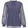 GOLDNER Chiffonbluse blau 38
