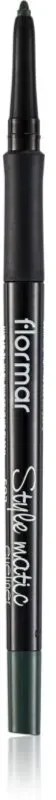 flormar Style Matic Eyeliner Wasserfester Eyeliner Farbton S08 Serious Green 0.35 g