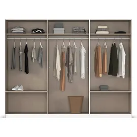 Rauch Schwebetürenschrank ELARA 271 x 210 x 62 cm Weiß