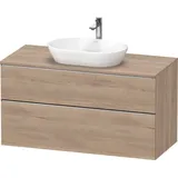 Duravit Waschtischunterschrank wandhängend „D-Neo“ 120 × 66,4 × 55 cm in Eiche Marmoriert