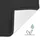 Beautissu BeauMare WR Schwarz 80 x 50 cm
