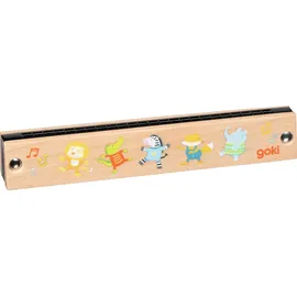 GoKi Kinder-Mundharmonika 61857 18cm 24 Töne Holz/Kunststoff
