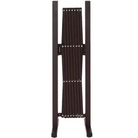 Mendler Absperrgitter 103 x 200 cm Braun Stahl