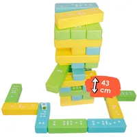Alldoro Tower und Domino 2 in 1 Wackelturm und