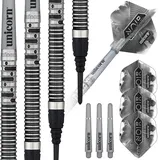 Unicorn Information System Unicorn Phase 5 Noir Dartpfeil, schwarz/Silber, 20 g)