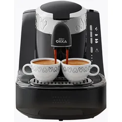 Arzum Okka Türkische Kaffeemaschine Schwarz/Chrom