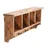 DESIGN DELIGHTS Wandgarderobe Vintage 70 70 x 27 x 11 cm Beige