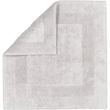 CAWÖ Badteppiche Luxus Badteppich 1000 platin - 705 60x60 cm Silber